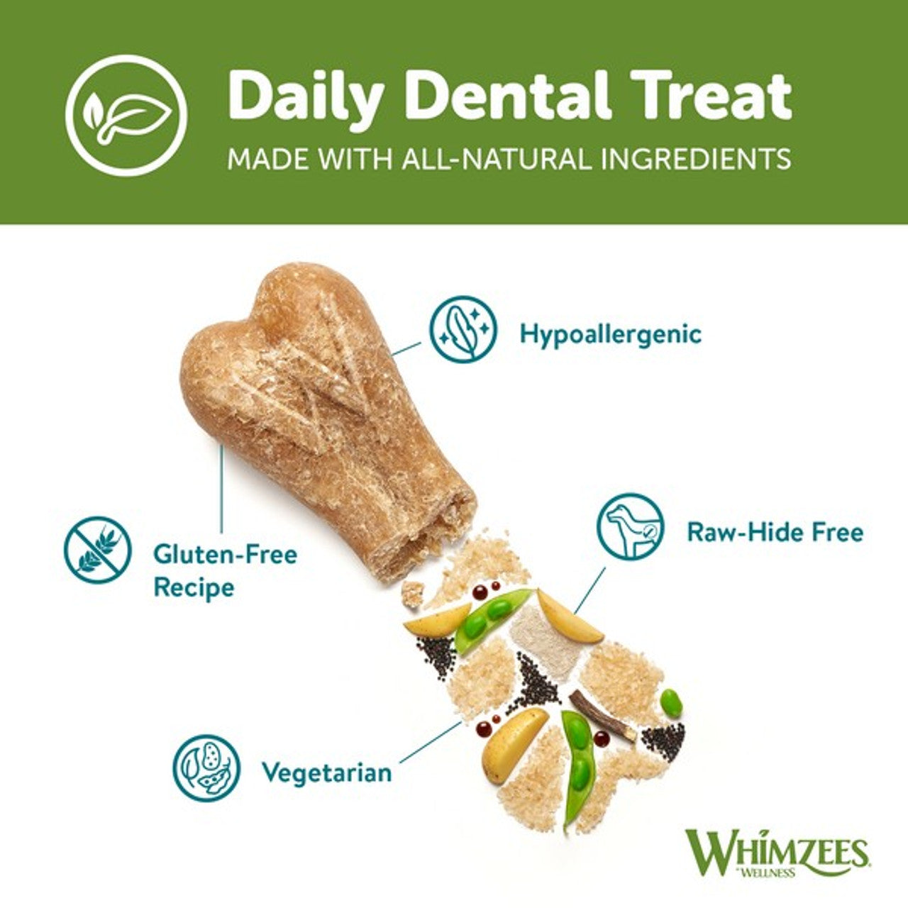 Whimzees Rice Bone - Single