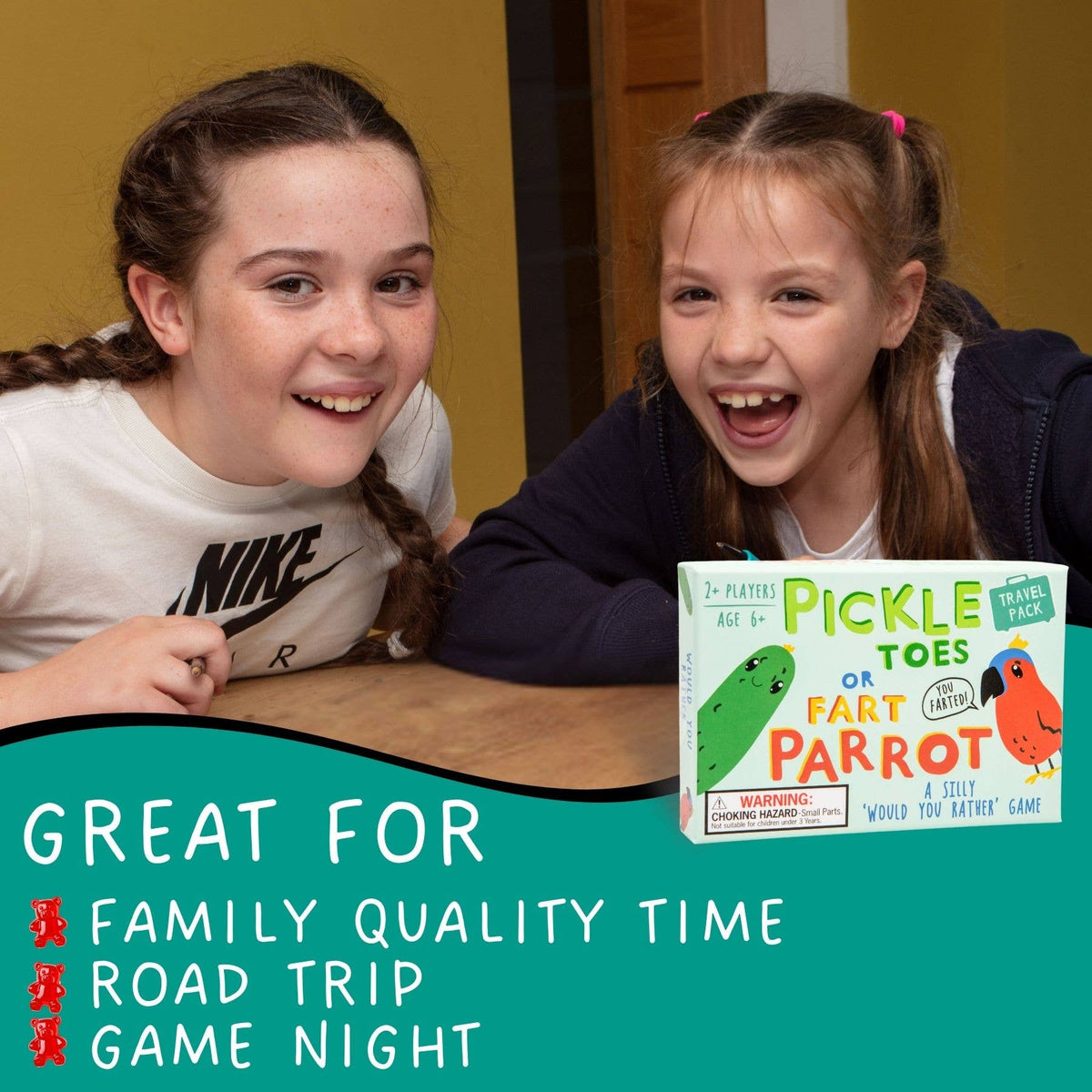 Pickle Toes or Fart Parrot – Would You Rather Game for Kids