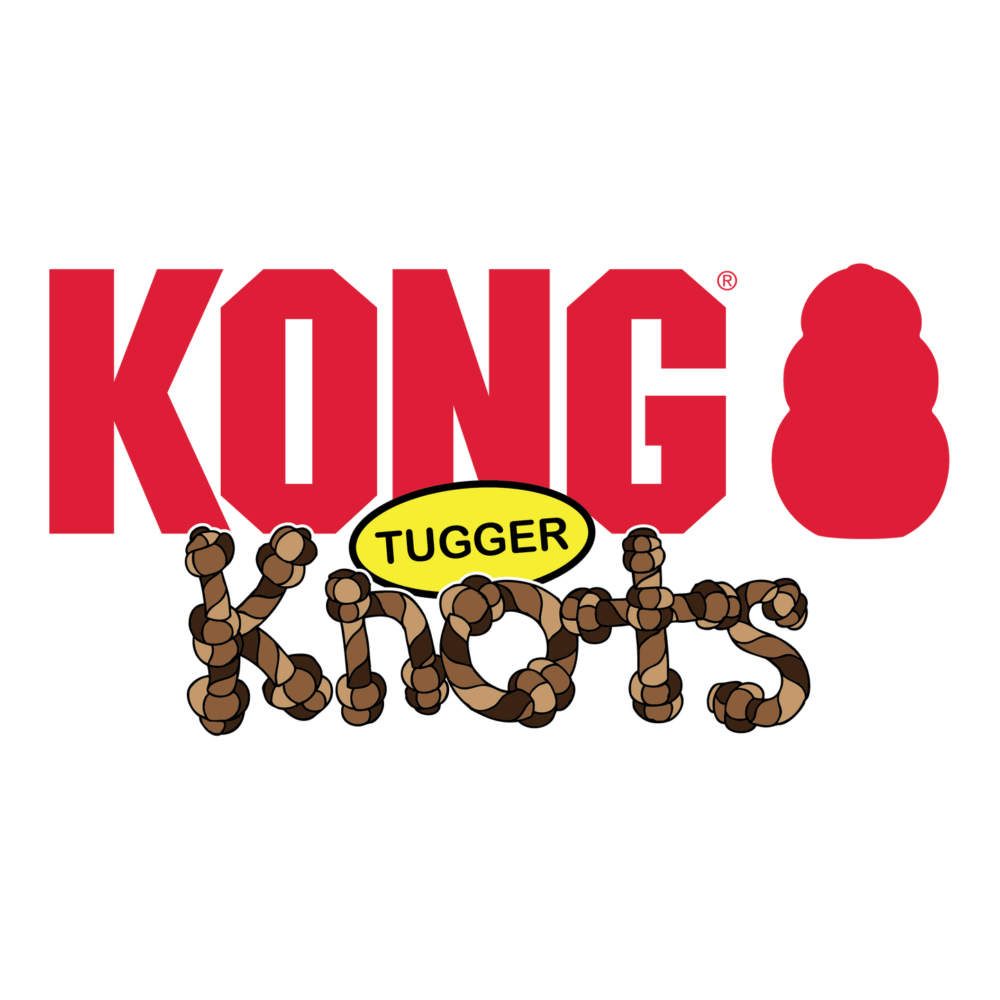 KONG Tugger Knots Frog