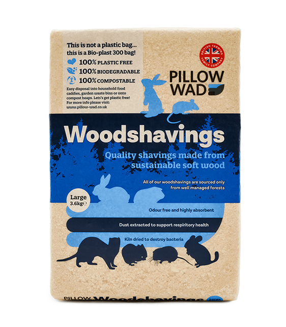 Pillow Wad Woodshavings