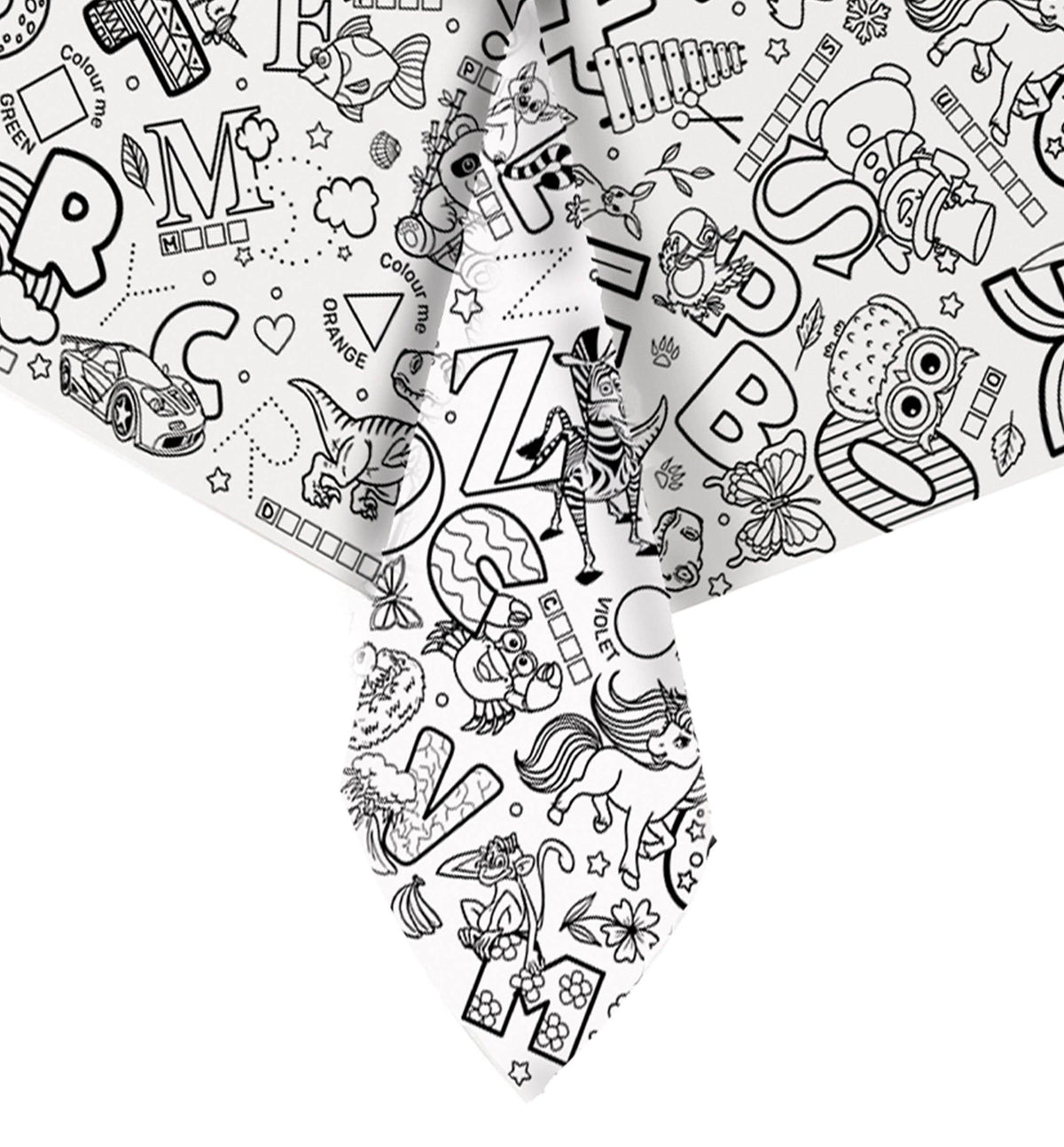 Splat Planet - Educational Table Cloth