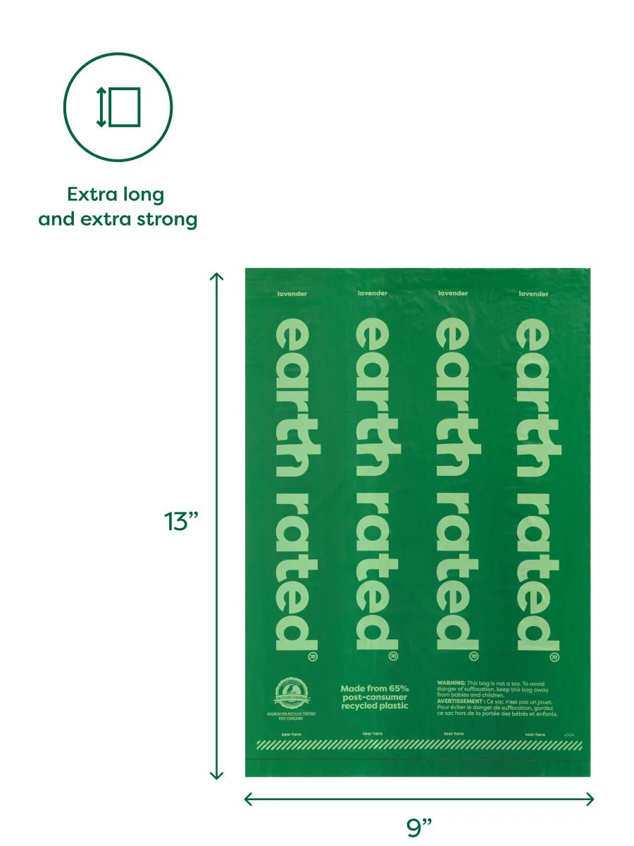 Earth Rated Unscented Poop Bags