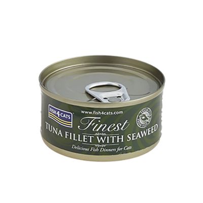 Fish4Cats Tuna Fillet with Seaweed - 70g