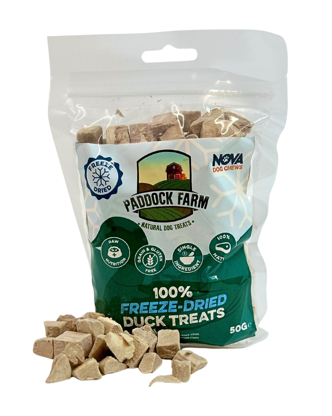Freeze Dried Duck Bites (50g)