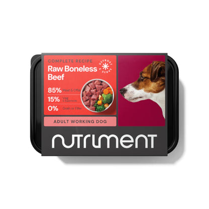 Boneless Beef Nutriment Raw