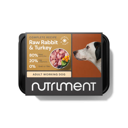 Rabbit & Turkey Formula Nutriment Raw - 500g