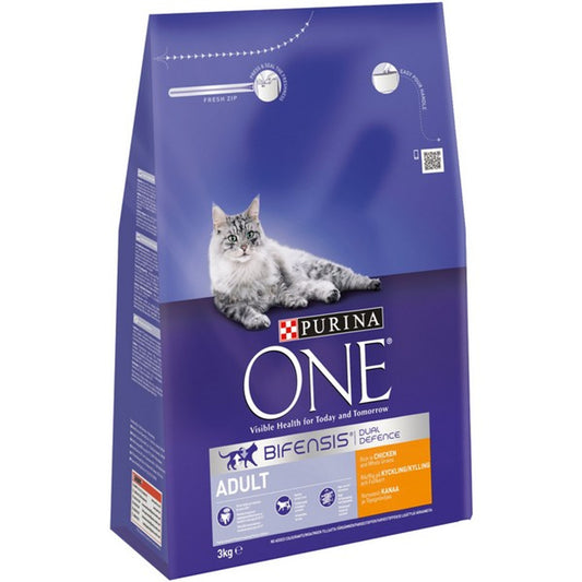 PURINA ONE® Chicken Dry Cat Food - 3kg