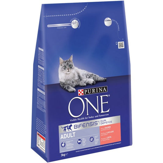 PURINA ONE® Salmon Dry Cat Food - 3kg
