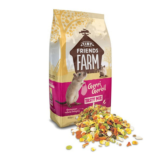 Tiny Friends Farm Gerri Gerbil Tasty Mix 850g