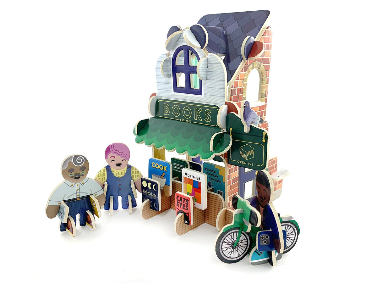 PlayPress Toys Ltd - Book Shop Playset