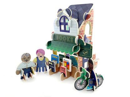 PlayPress Toys Ltd - Book Shop Playset
