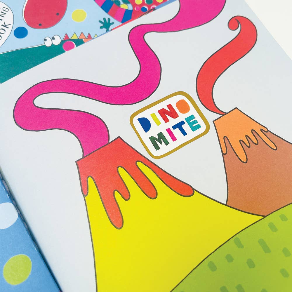 Rachel Ellen Designs - Sticker Scene Books - Dinosaur