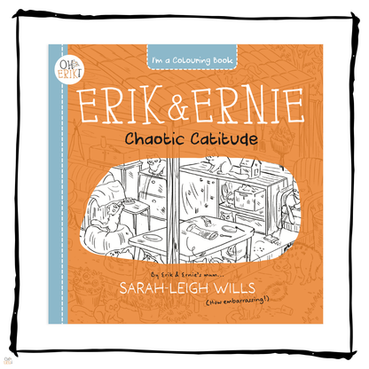 Oh Erik! - Oh Erik – Chaotic Catitude Colouring