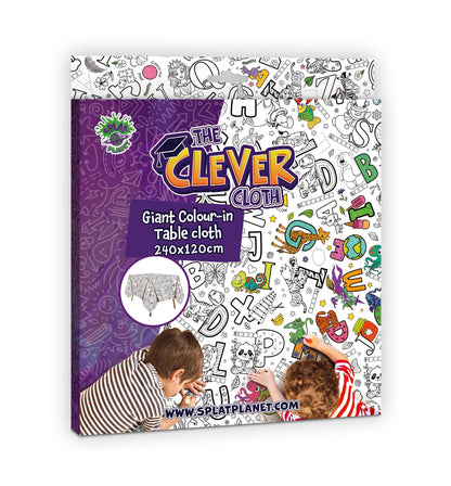 Splat Planet - Educational Table Cloth