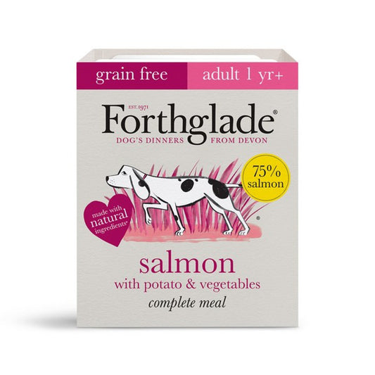 Forthglade Adult Meal Salmon Potato & Veg Grain Free 395g