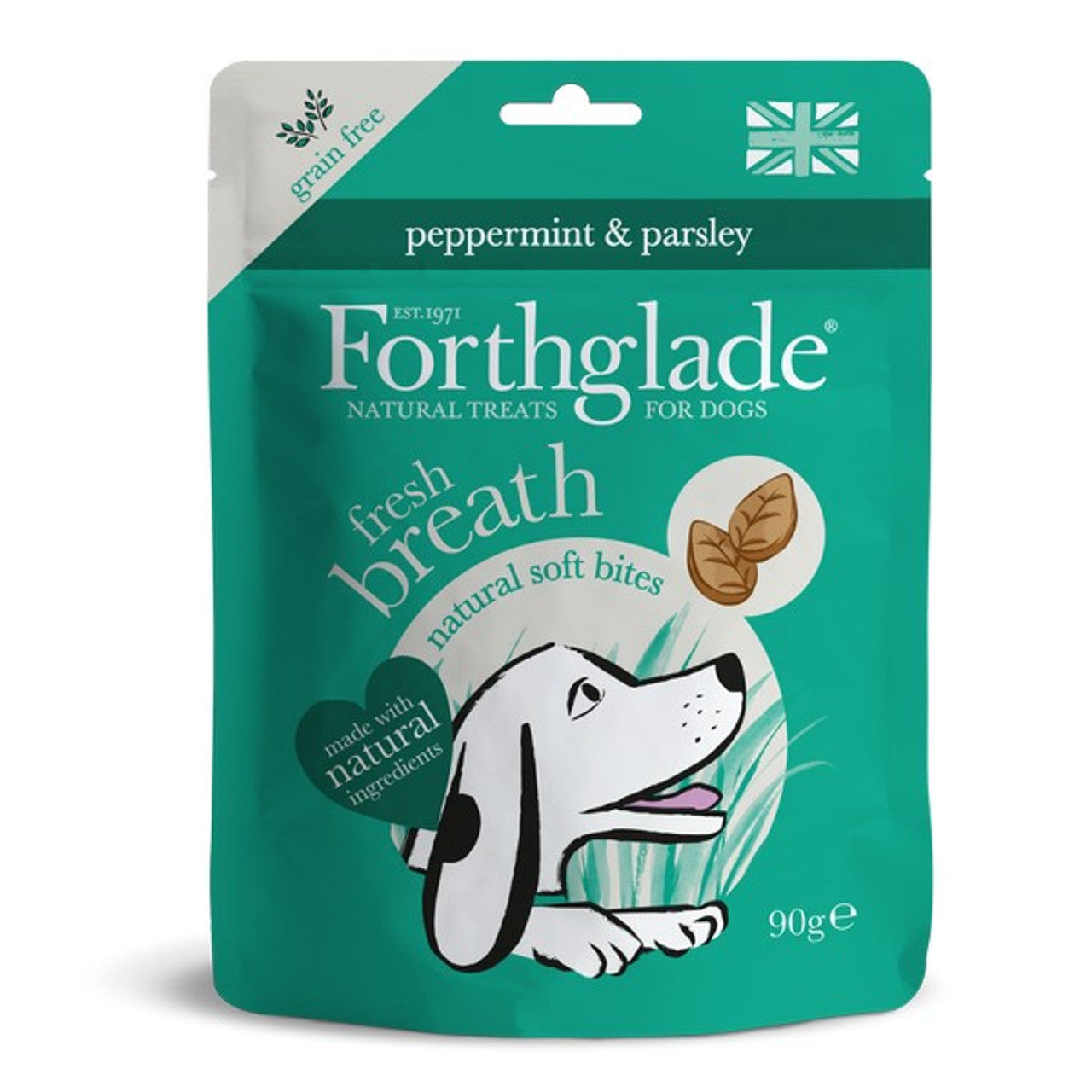 Forthglade fresh breath multi-functional soft bites with peppermint & parsley