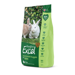 Burgess Excel Nuggets with Mint for Adult Rabbits 3kg