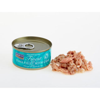 Fish4Cats Tuna Fillet with Crab - 70g