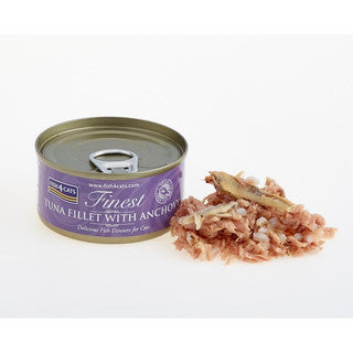 Fish4cats Tuna Fillet With Anchovy 70g