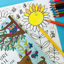 Rachel Ellen Designs - Nature Trail Colouring Book