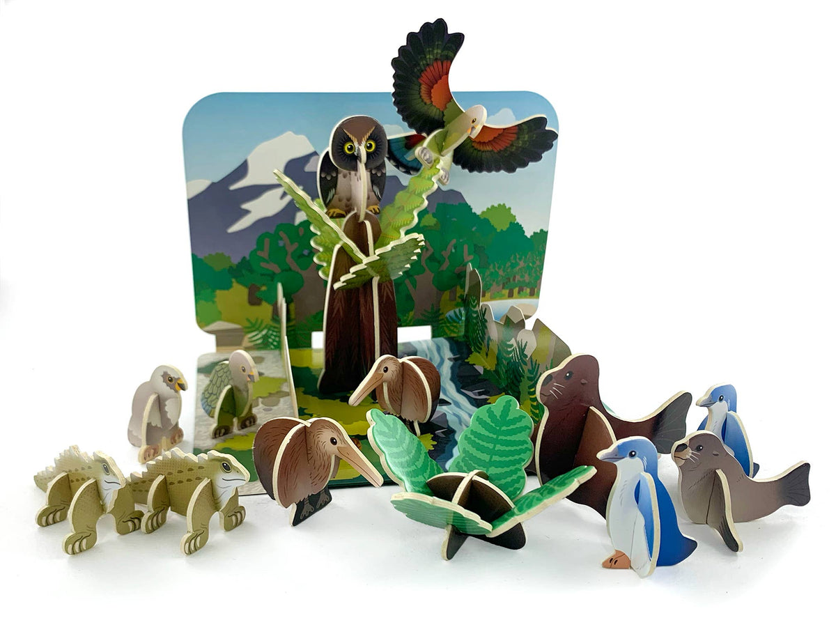 PlayPress Toys Ltd - New Zealand Animals Playset