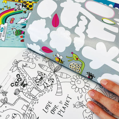 Rachel Ellen Designs - Sticker Scene Books - Love Our Planet