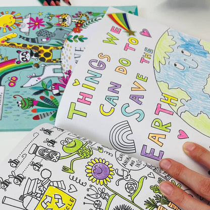 Rachel Ellen Designs - Sticker Scene Books - Love Our Planet