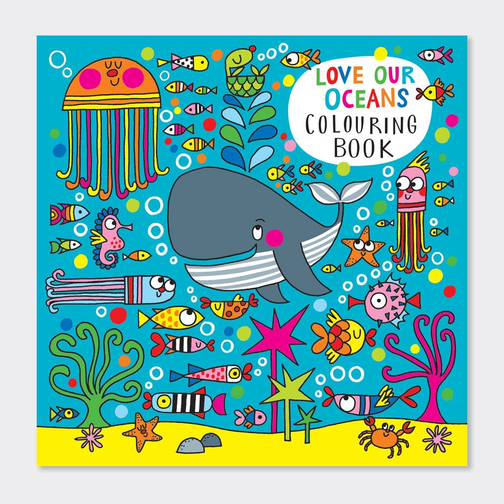 Rachel Ellen Designs - Children's Love Our Oceans Colouring Books
