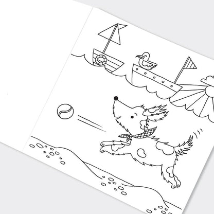 Rachel Ellen Designs - Playful Pups Colouring Book
