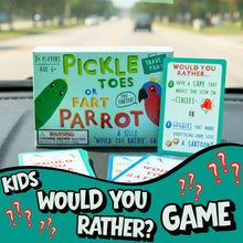 Pickle Toes or Fart Parrot – Would You Rather Game for Kids