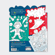 Rachel Ellen Designs - Cosmic Die-Cut Colouring Book With Stickers