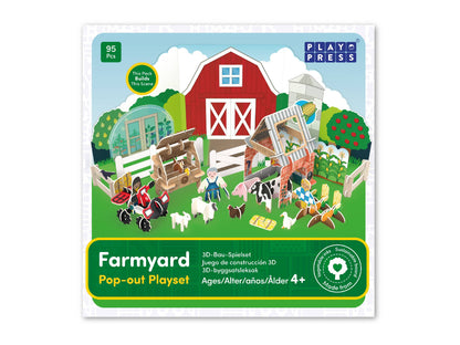 PlayPress Toys Ltd - Farmyard Playset