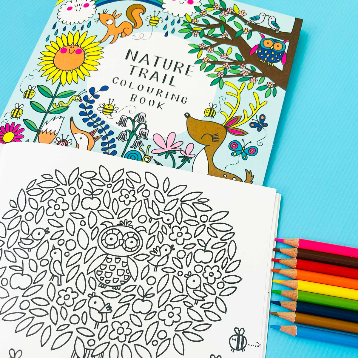 Rachel Ellen Designs - Nature Trail Colouring Book