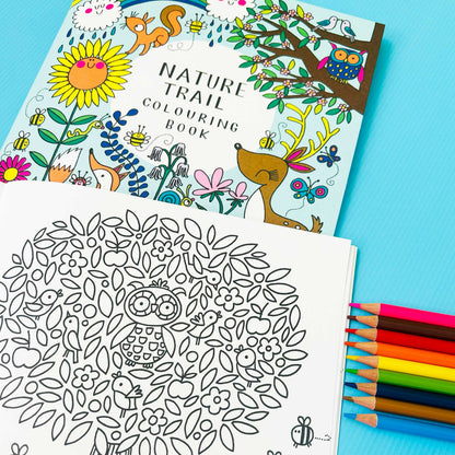 Rachel Ellen Designs - Nature Trail Colouring Book