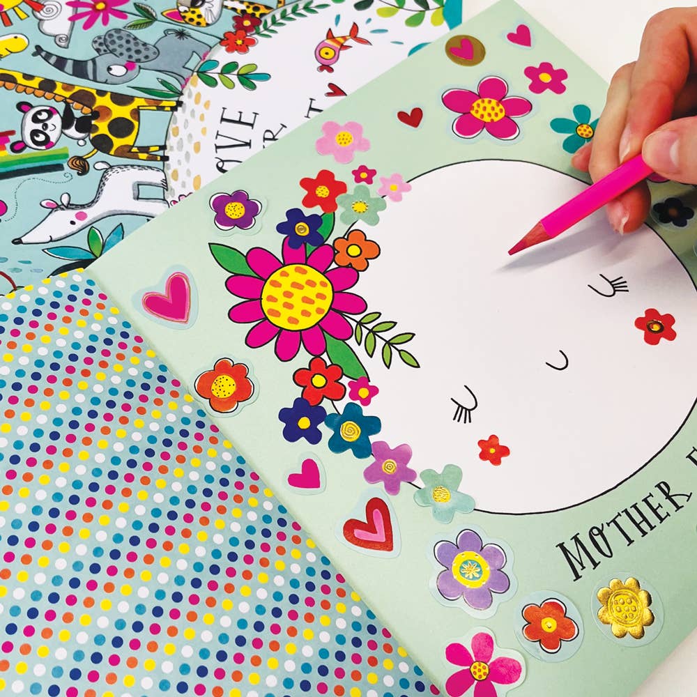 Rachel Ellen Designs - Sticker Scene Books - Love Our Planet