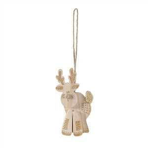 Rosewood Patchwork Reindeer Gnaw for Small Animals