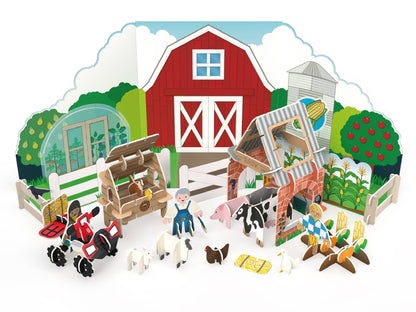 PlayPress Toys Ltd - Farmyard Playset