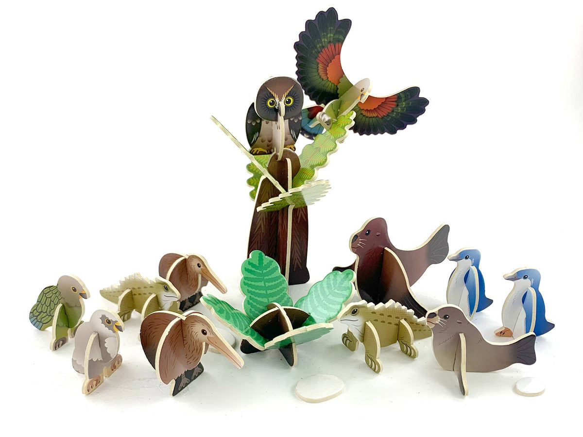 PlayPress Toys Ltd - New Zealand Animals Playset