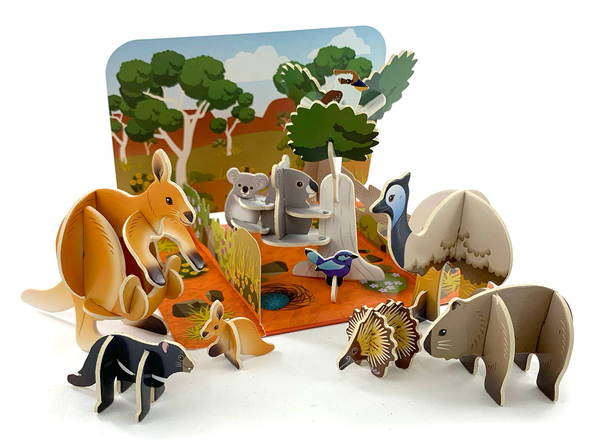 PlayPress Toys Ltd - Australian Animals Playset