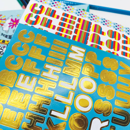 Rachel Ellen Designs - Sticker Scene Books - Love Our Planet