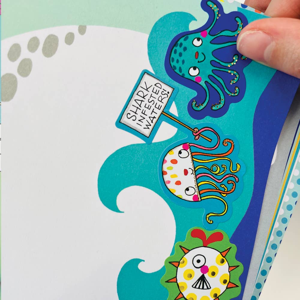 Rachel Ellen Designs - Sticker Scene Books - Love Our Planet