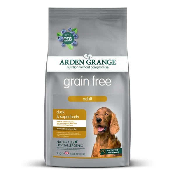 Arden Grange Grain Free Adult Duck & Superfoods 2kg