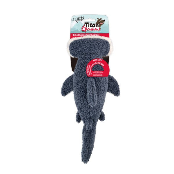 All For Paws Titan Gnaw Herbert Hammerhead Shark