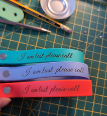 BioThane® Key Ring - Solid Colour