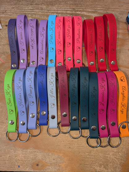 BioThane® Key Ring - Solid Colour