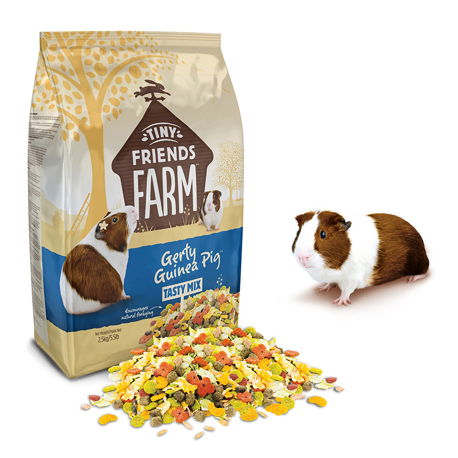 Tiny Friends Farm Gerty Guinea Pig Tasty Mix Muesli
