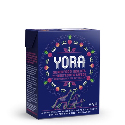 Yora Pâté Beetroot & Swede Wet Dog Food 390g