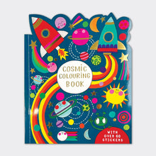 Rachel Ellen Designs - Cosmic Die-Cut Colouring Book With Stickers