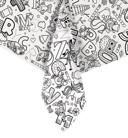 Splat Planet - Educational Table Cloth