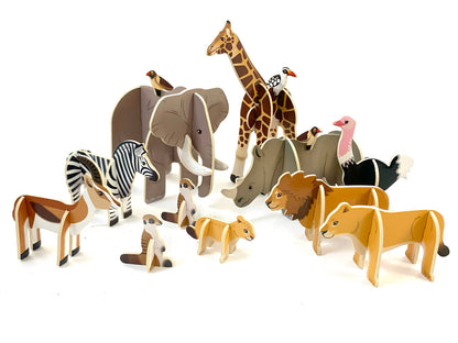 PlayPress Toys Ltd - Savannah Animals Playset
